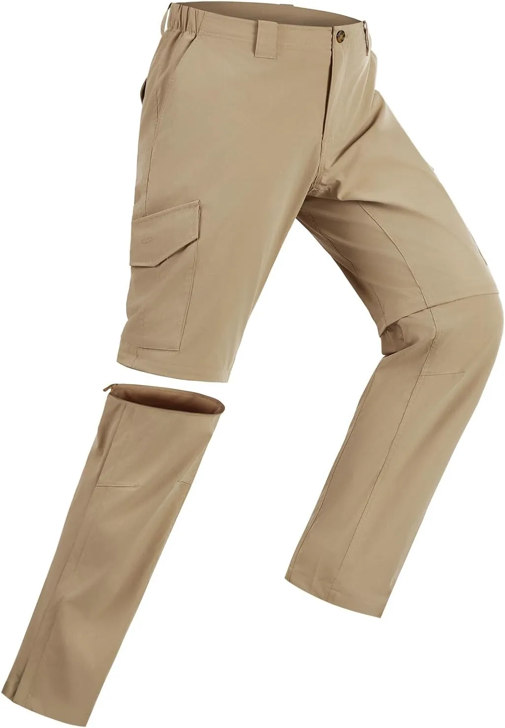 33,000ft Mens Hiking Pants Convertible Zip Off Lightweight Quick Dry Stretch UPF 50  Travel Fishing Pants Wind Proof