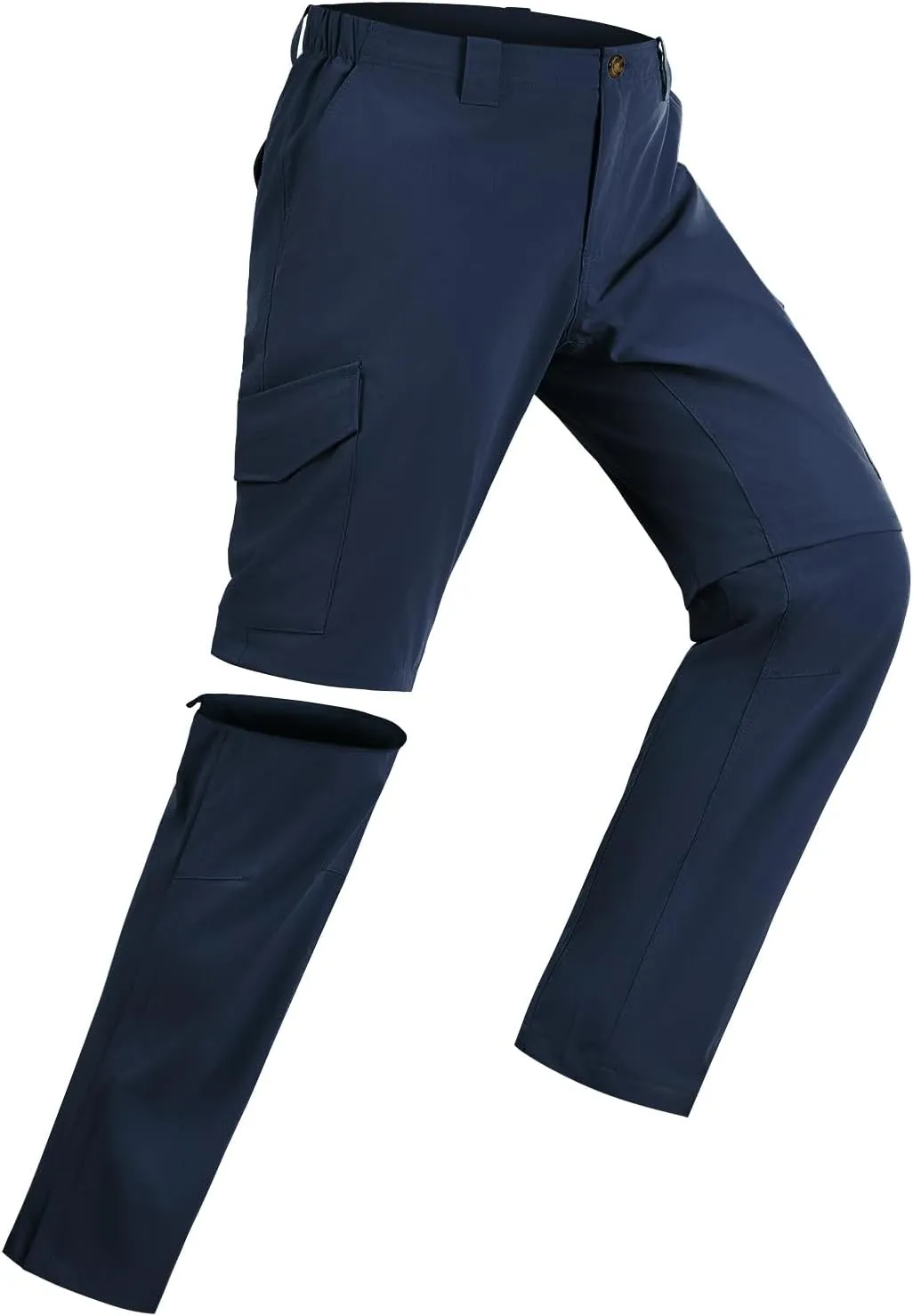 33,000ft Mens Hiking Pants Convertible Zip Off Lightweight Quick Dry Stretch UPF 50  Travel Fishing Pants Wind Proof