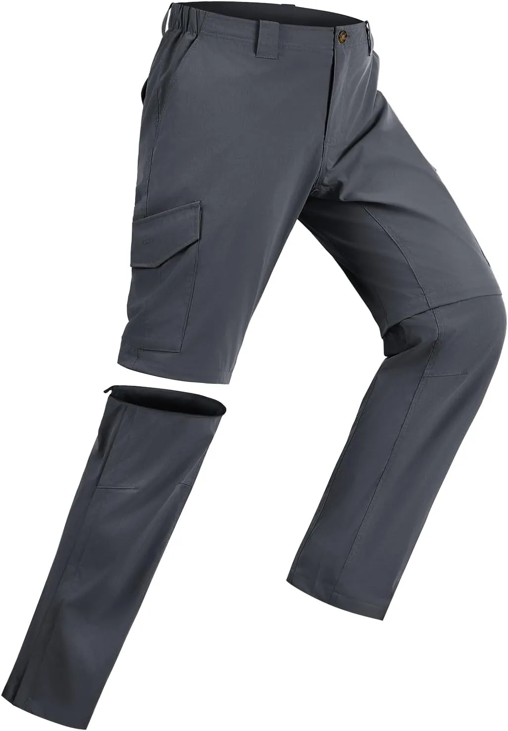 33,000ft Mens Hiking Pants Convertible Zip Off Lightweight Quick Dry Stretch UPF 50  Travel Fishing Pants Wind Proof