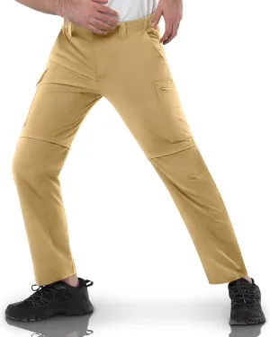 33,000ft Mens Hiking Pants Convertible Zip Off Lightweight Quick Dry Stretch UPF 50  Travel Fishing Pants Wind Proof