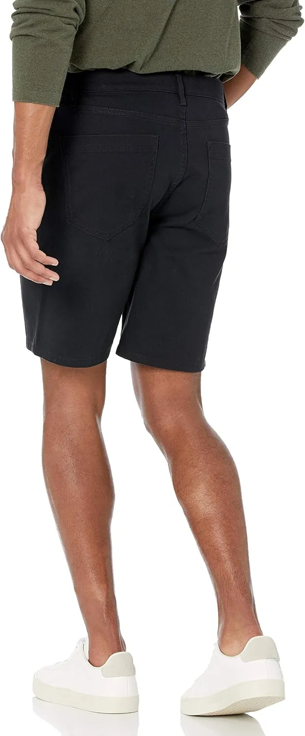 Amazon Essentials Men's Straight-fit 9" Inseam Stretch 5-Pocket Short