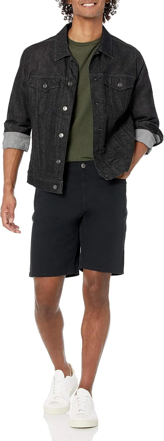 Amazon Essentials Men's Straight-fit 9" Inseam Stretch 5-Pocket Short