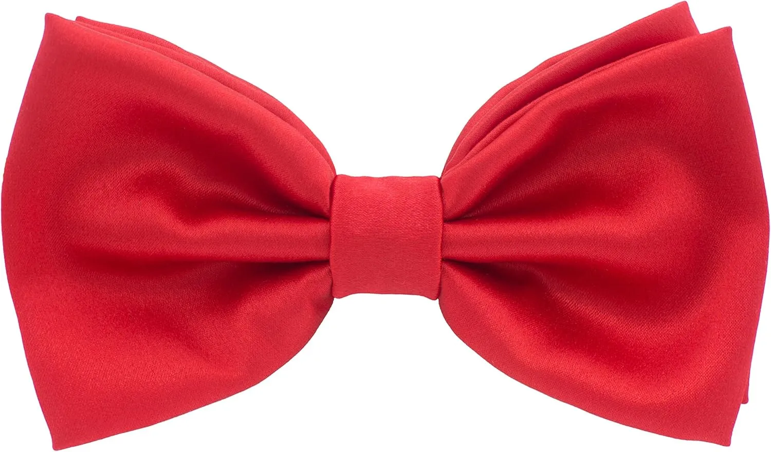 Bow Tie House Real Silk Classic Pre-Tied Bow Tie Formal Solid Tuxedo with Gift Box