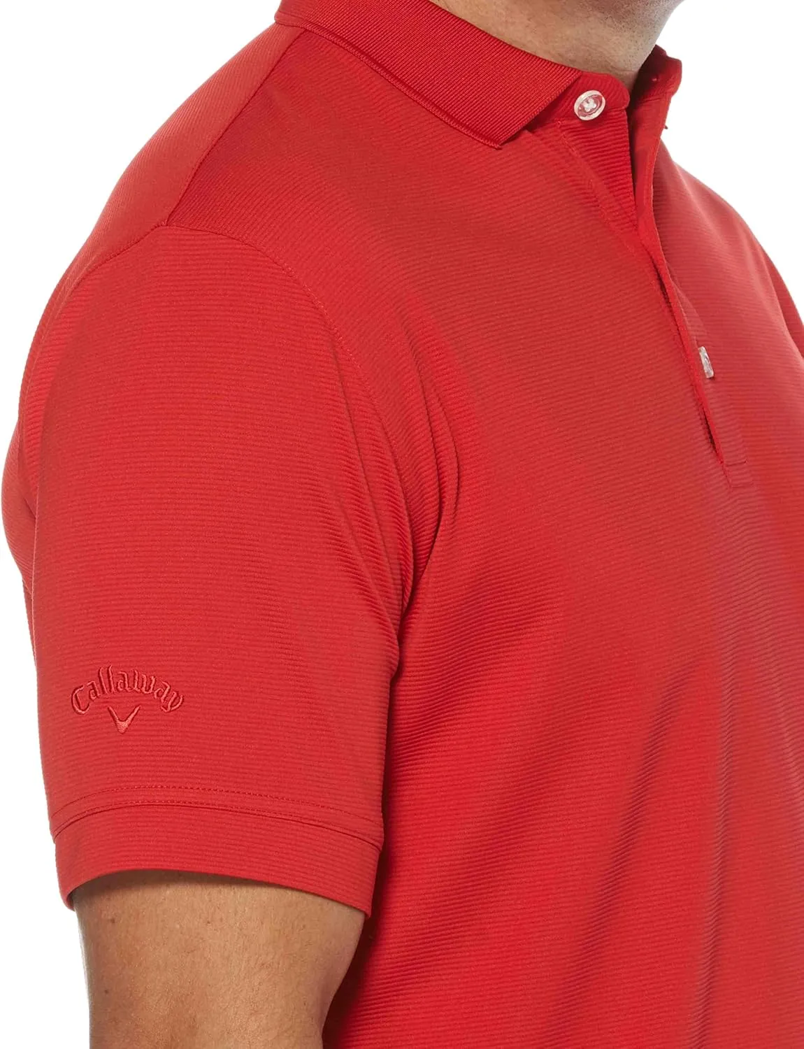 Callaway Men's Short Sleeve Ottoman Performance Golf Polo