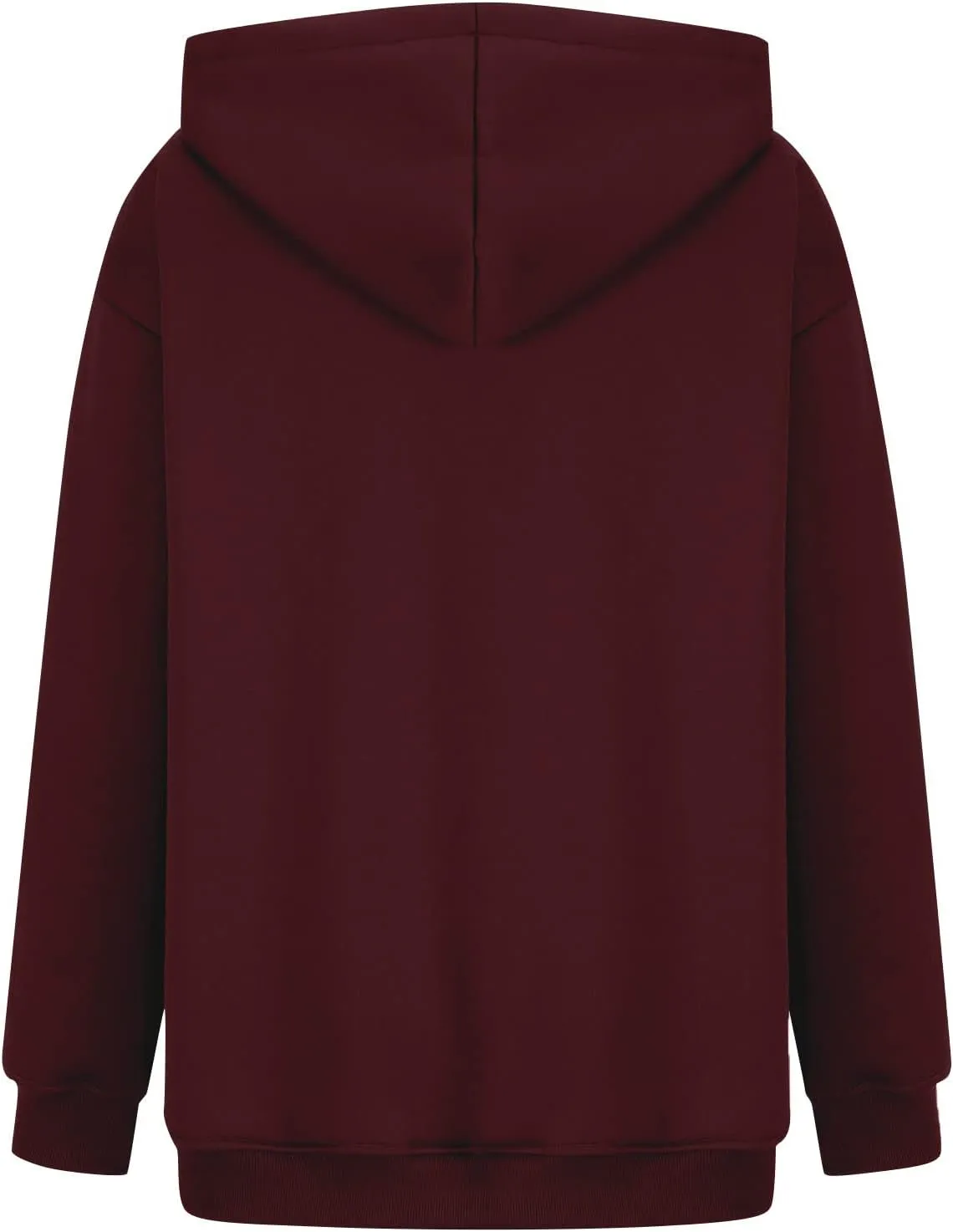 ChicCrate Hoodies for Women Oversized Hooded Sweatshirt Drawstring Waffle Long Sleeve Shirts Causal Trendy Tops Fall Clothes