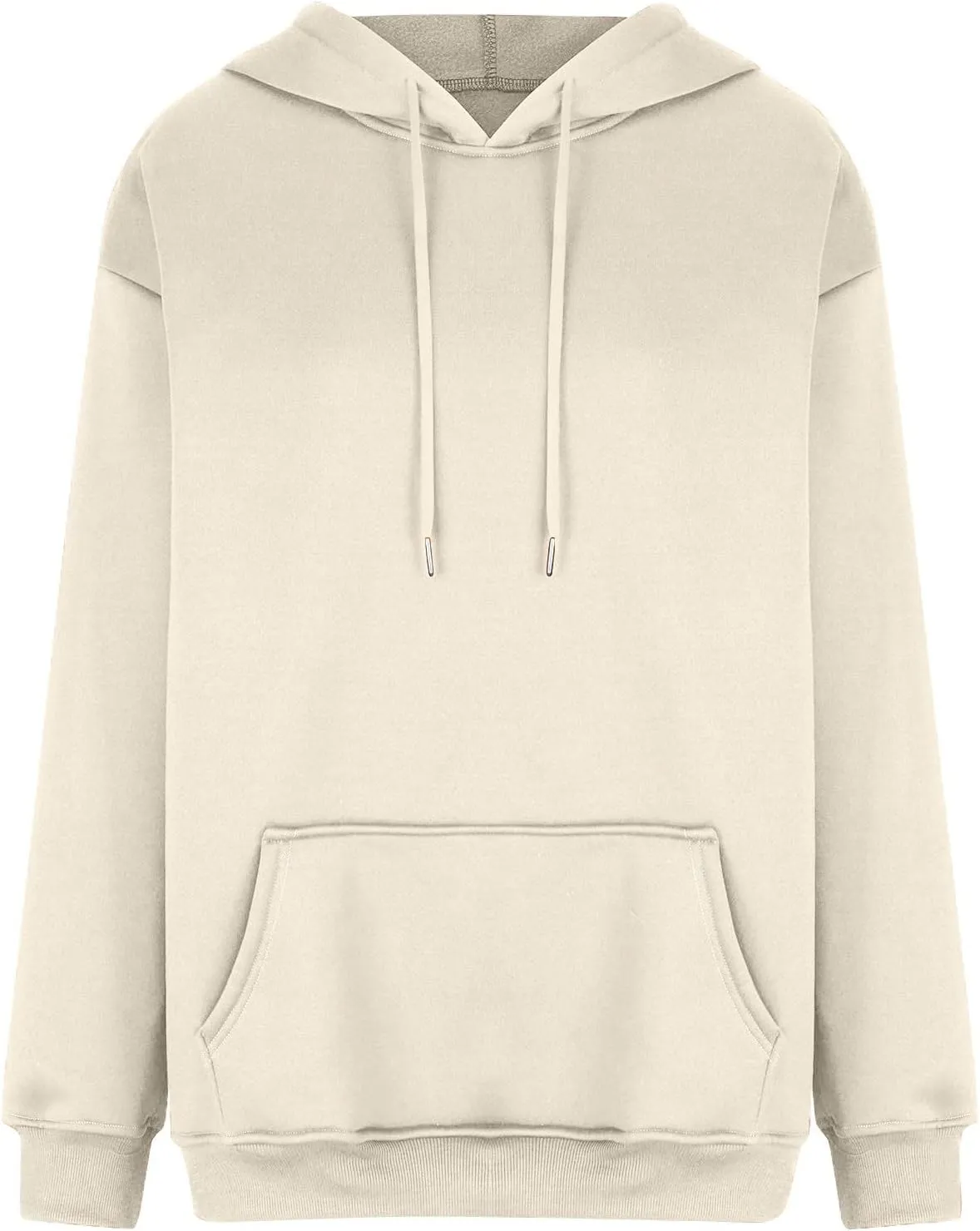 ChicCrate Hoodies for Women Oversized Hooded Sweatshirt Drawstring Waffle Long Sleeve Shirts Causal Trendy Tops Fall Clothes