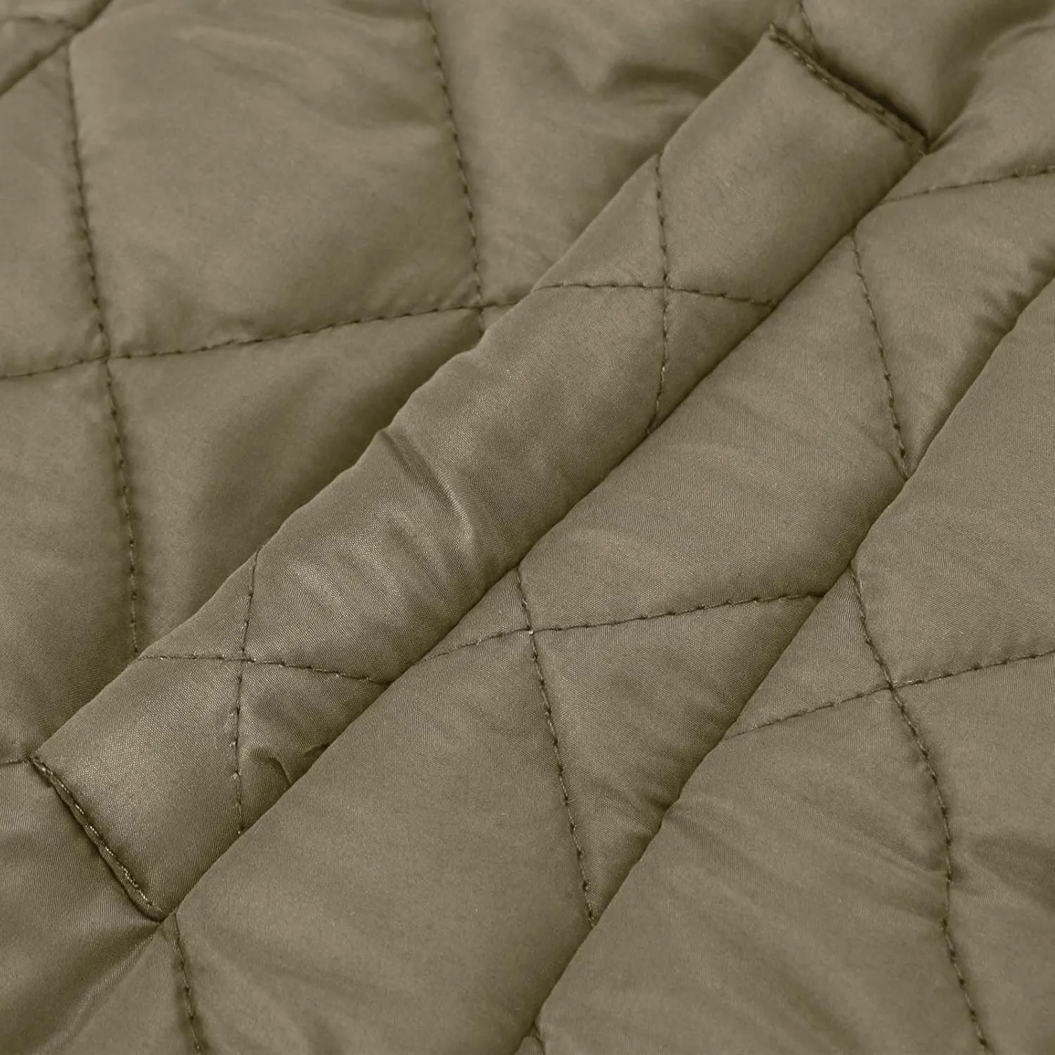 Diamond Quilted Jackets for Women Lightweight Button down Long Sleeve Puffer Jacket Casual Winter Thermal Padded Coat
