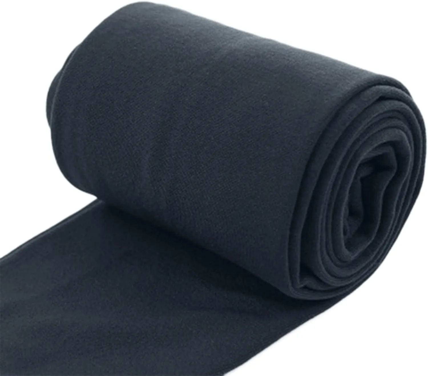 Fleece Lined Leggings with Pockets High Denim Women Solid Elastic Color Pants Thermal Warm Winter Tights Fleece
