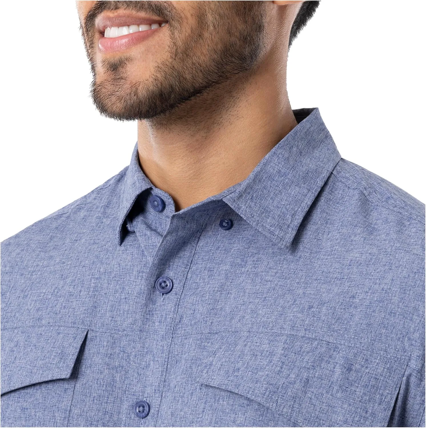 Guy Harvey Men's Long Sleeve Performance Fishing Shirt
