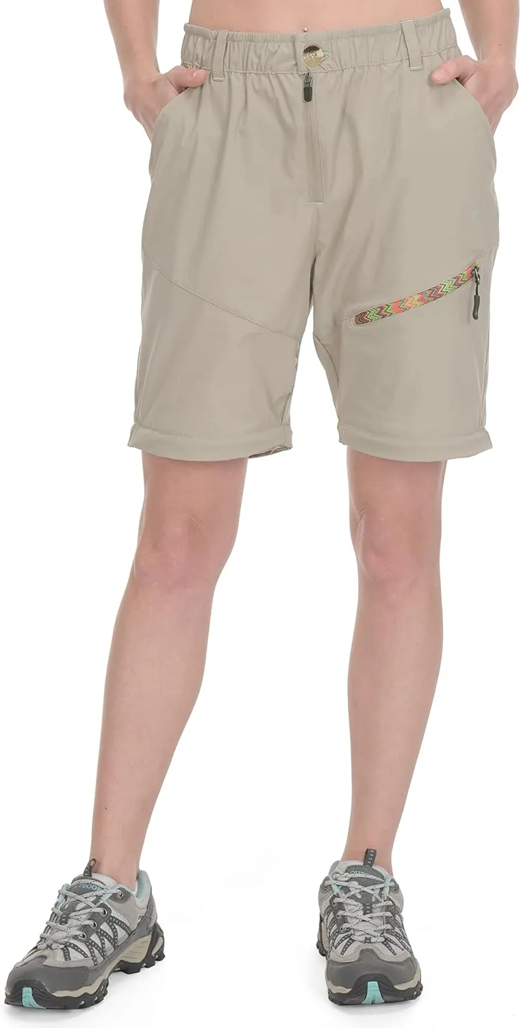 Little Donkey Andy Women's Hiking Pants Lightweight Convertible Zip-Off Pants Quick Dry UPF 50
