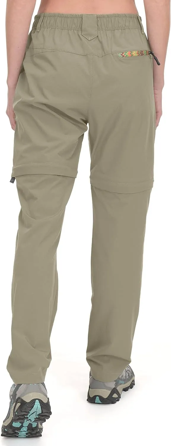 Little Donkey Andy Women's Hiking Pants Lightweight Convertible Zip-Off Pants Quick Dry UPF 50