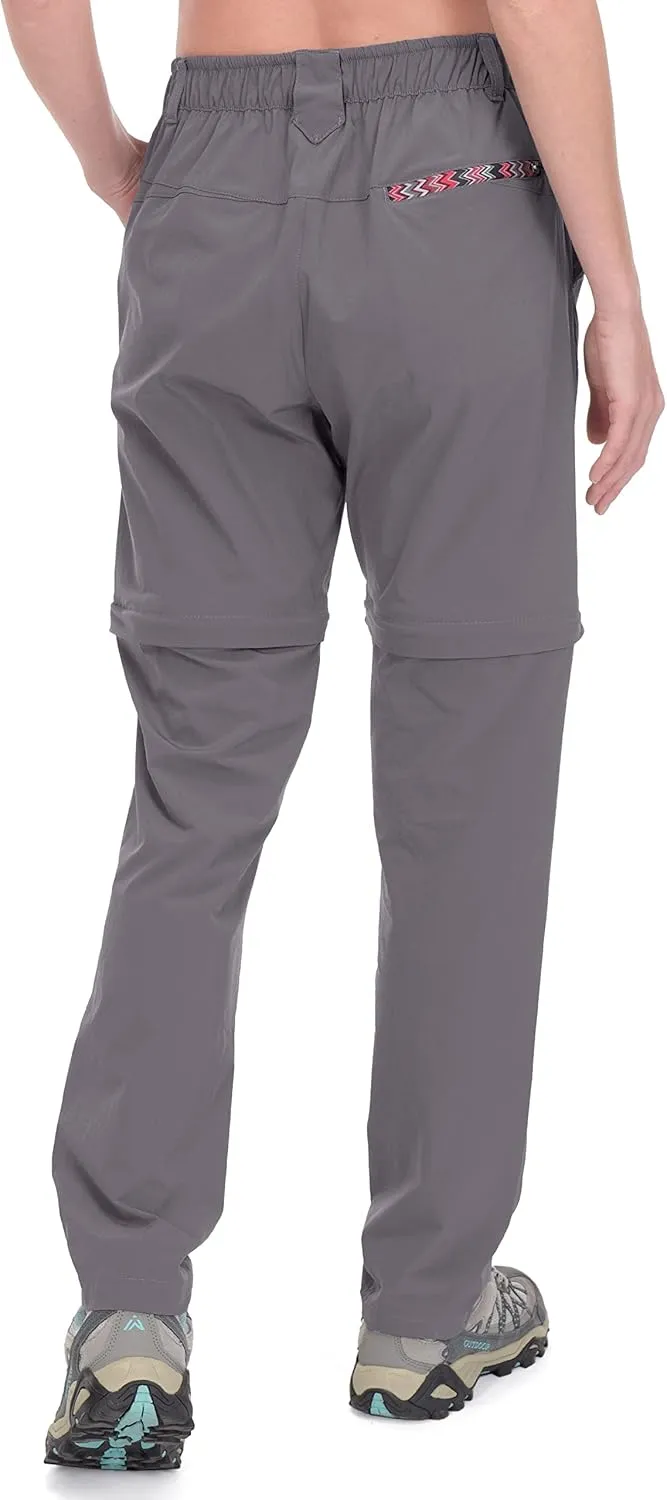 Little Donkey Andy Women's Hiking Pants Lightweight Convertible Zip-Off Pants Quick Dry UPF 50