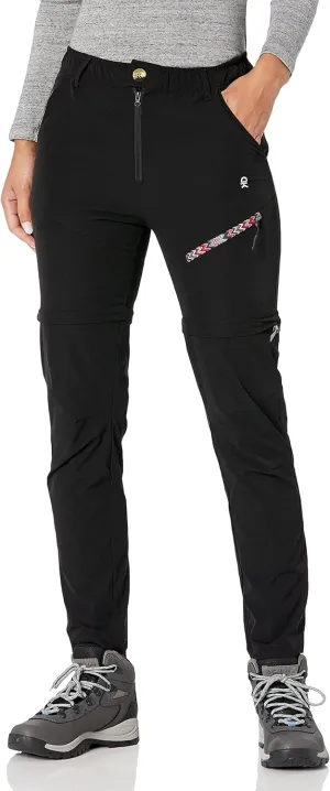 Little Donkey Andy Women's Hiking Pants Lightweight Convertible Zip-Off Pants Quick Dry UPF 50