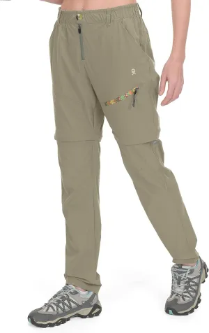 Little Donkey Andy Women's Hiking Pants Lightweight Convertible Zip-Off Pants Quick Dry UPF 50