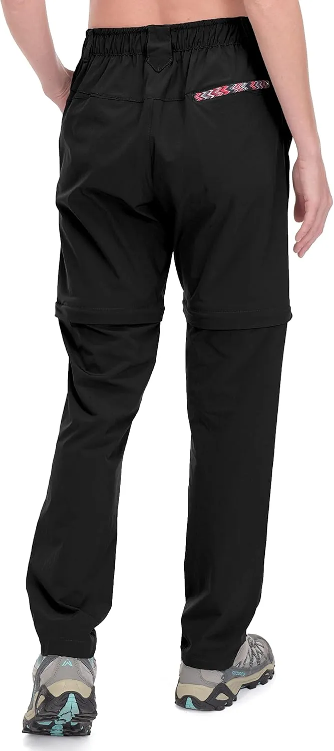 Little Donkey Andy Women's Hiking Pants Lightweight Convertible Zip-Off Pants Quick Dry UPF 50