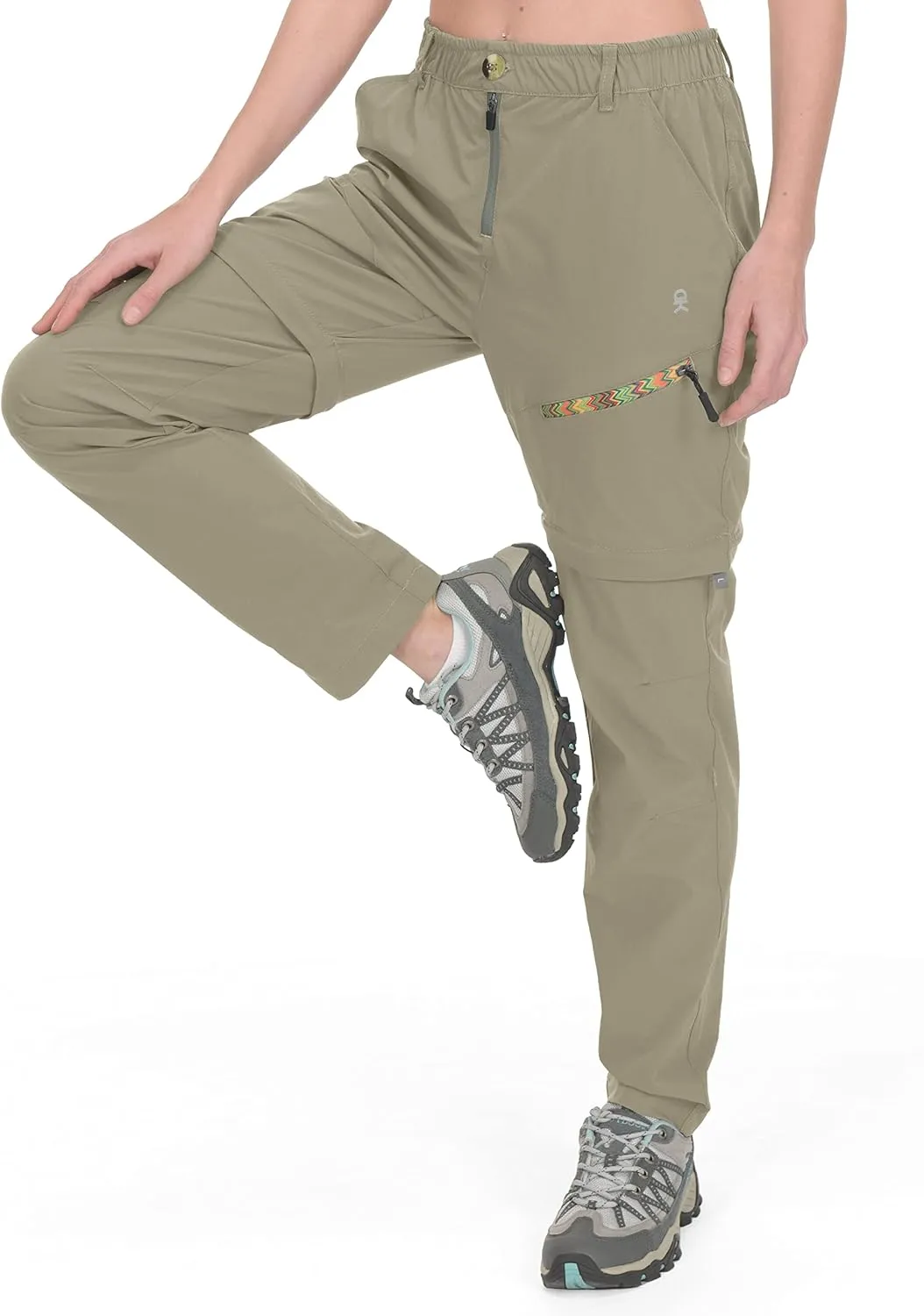 Little Donkey Andy Women's Hiking Pants Lightweight Convertible Zip-Off Pants Quick Dry UPF 50