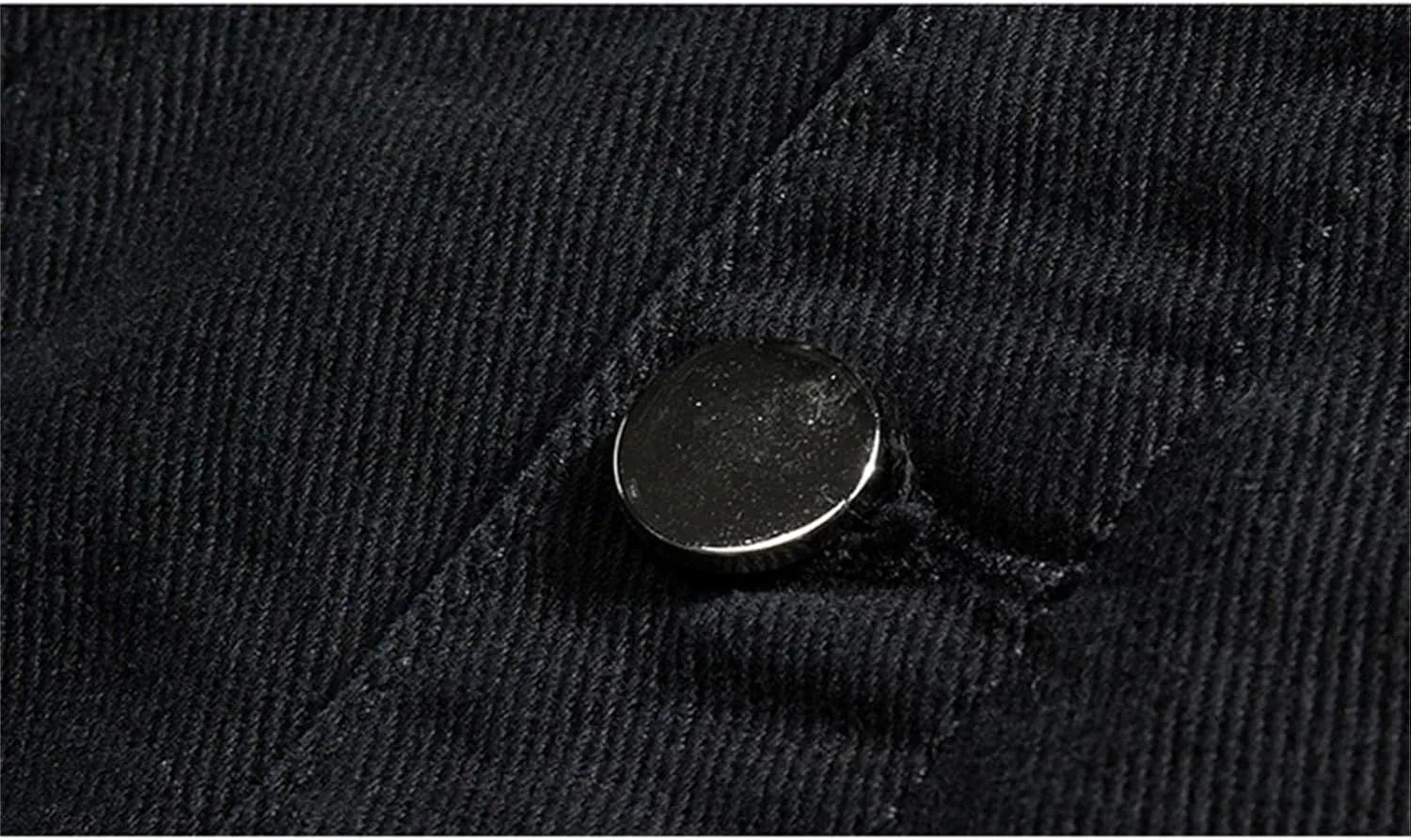 Men's Classic Casual Denim Jacket Men Loose Vintage Jean Jacket Lightweight Sport Jean Coats