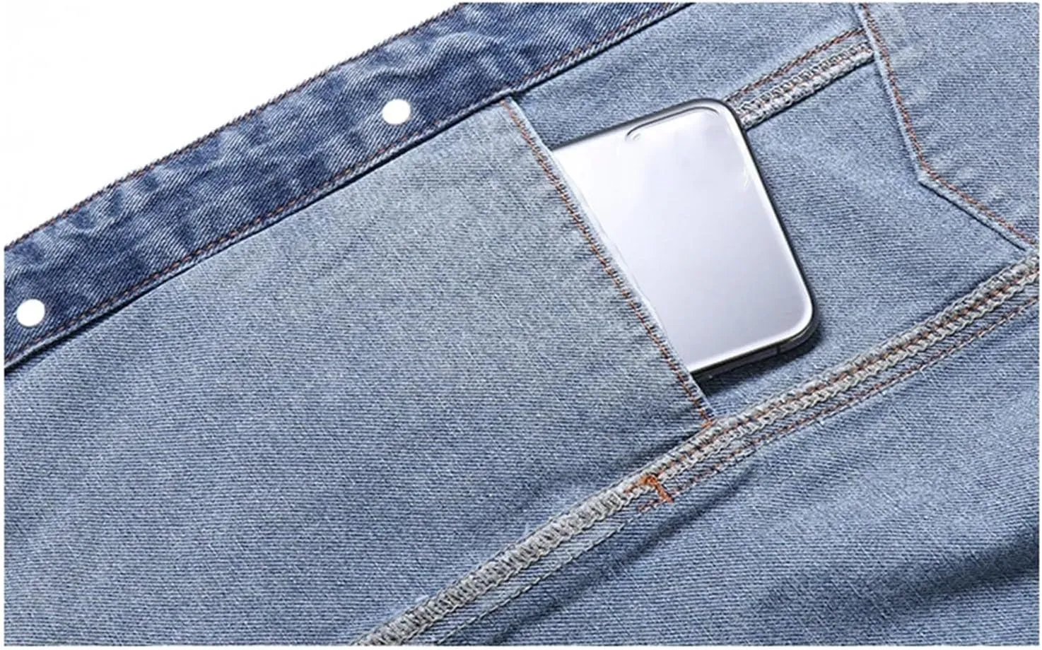 Men's Lightweight Denim Jacket Men Loose Casual Streetwear Jean Coats Classic Vintage Jean Jacket