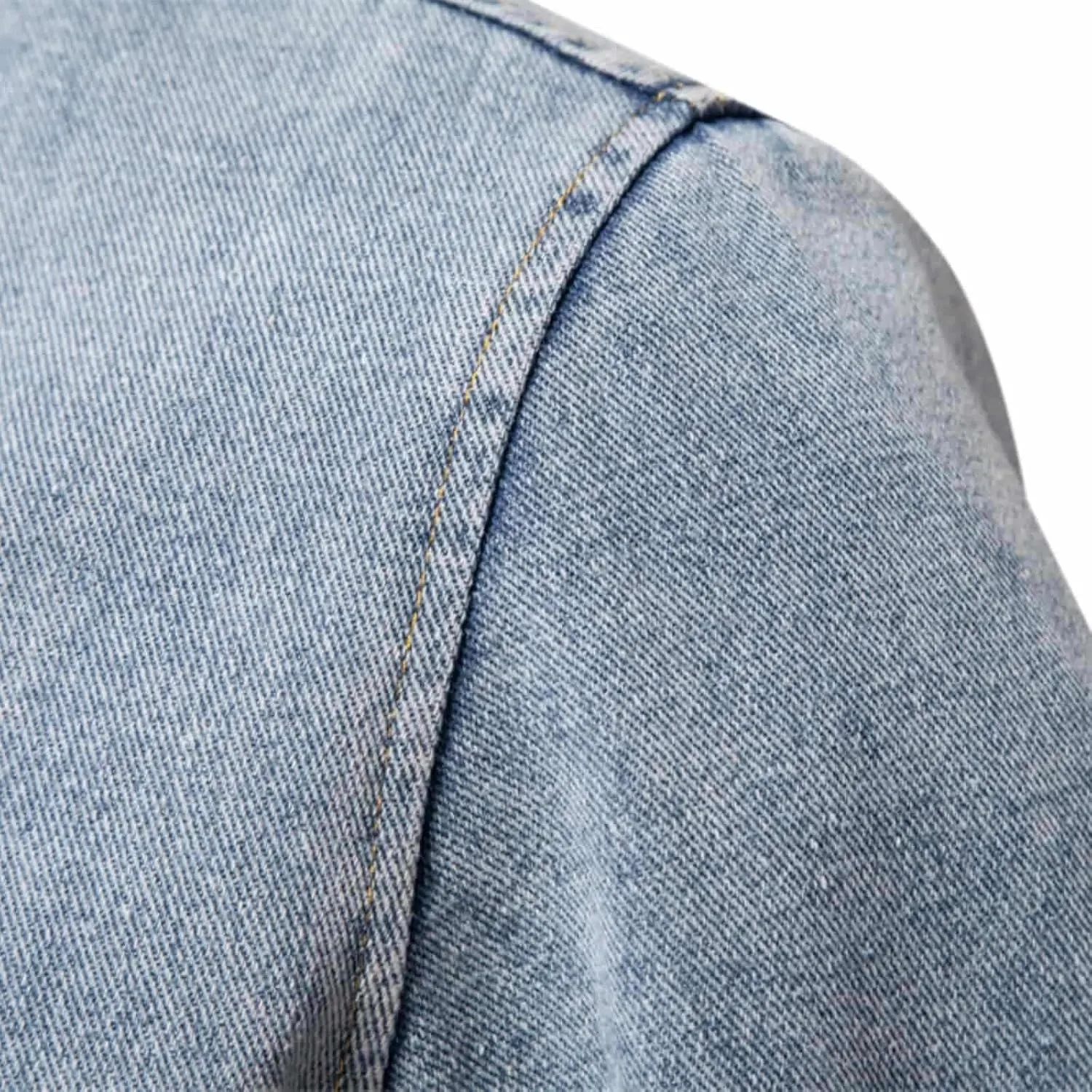 Men's Sherpa Fleece Lined Denim Jacket Warm Winter Zip Up Lapel Trucker Jackets Vintage Distressed Cowboy Jean Coats