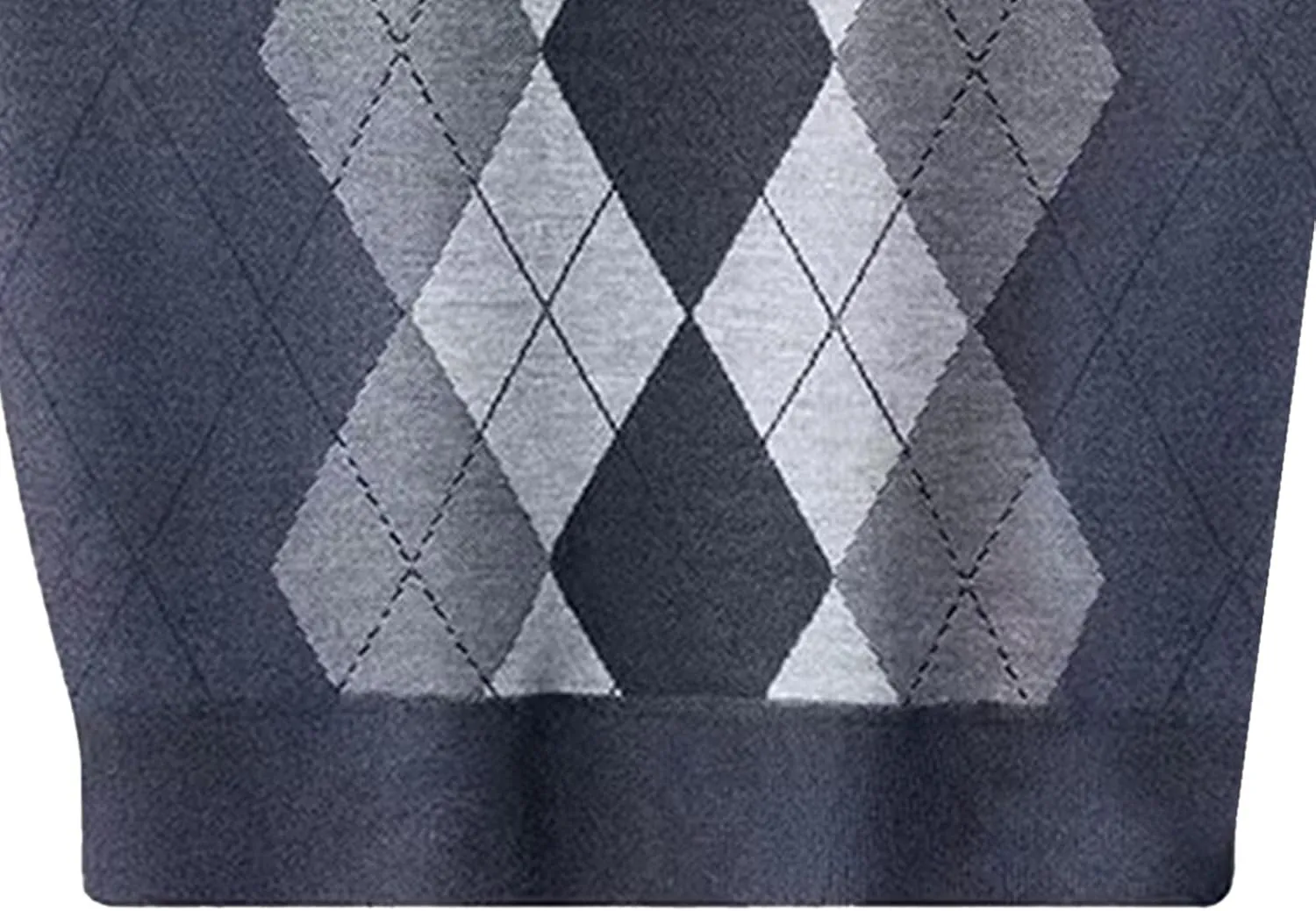Mens V Neck Knitwear Vest Argyle Sweater Sleeveless Vests Lightweight Cotton Pullover Waistcoats