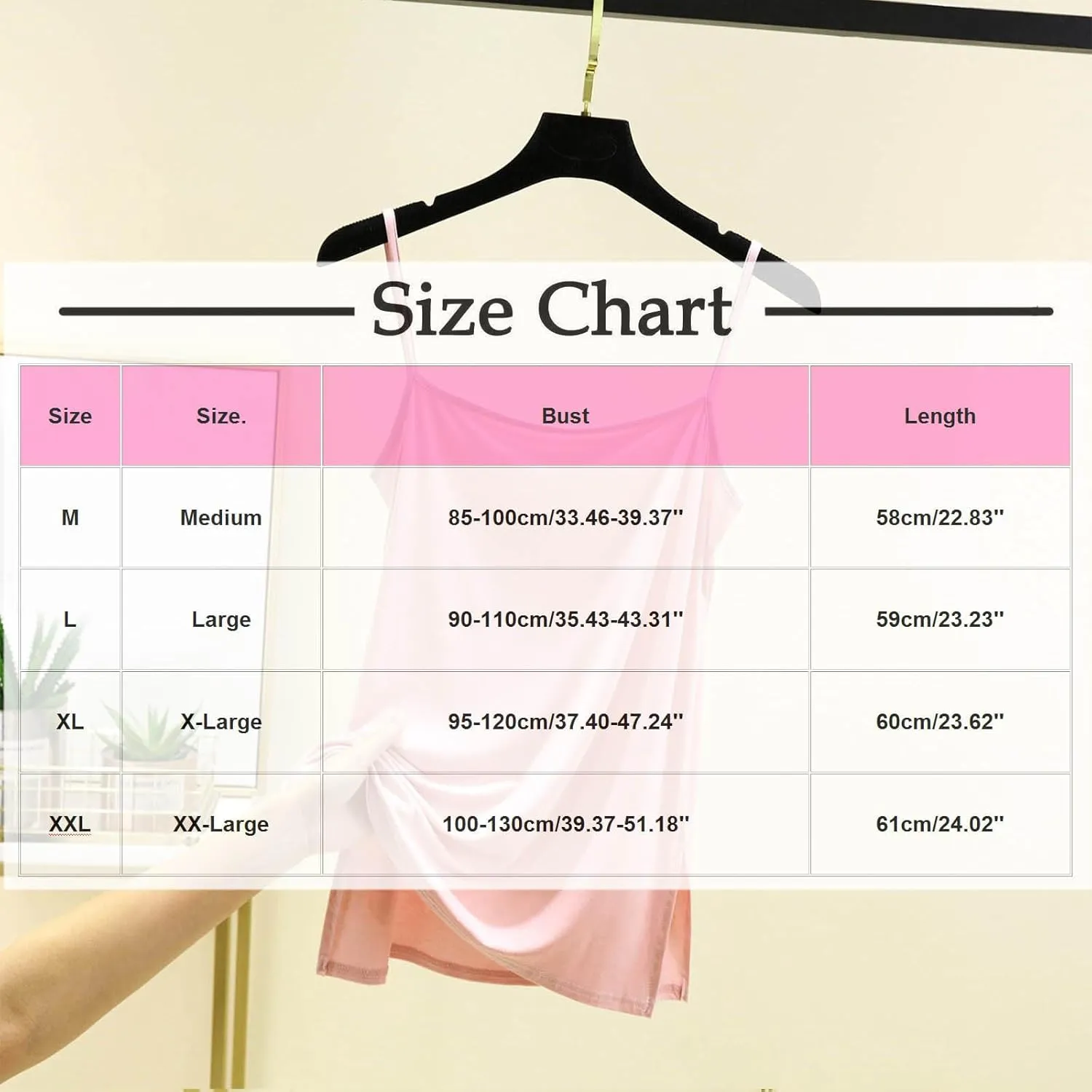 Oplxuo Women Camisole Spaghetti Strap Tank Top Casual Loose Layering Cami Undershirt for Yoga