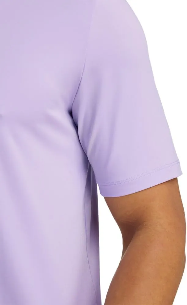 Paul Fredrick Men's Performance Blend Three Button Polo