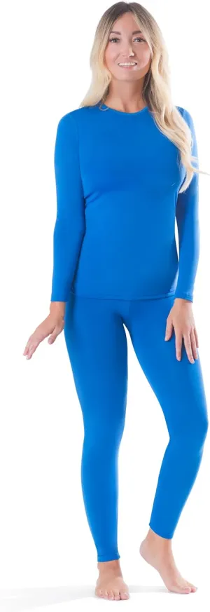 Rocky Thermal Underwear for Women, Long Johns Fleece Lined Set, Shirt & Pants, Base Layer w/Leggings/Bottoms Ski/Extreme Cold