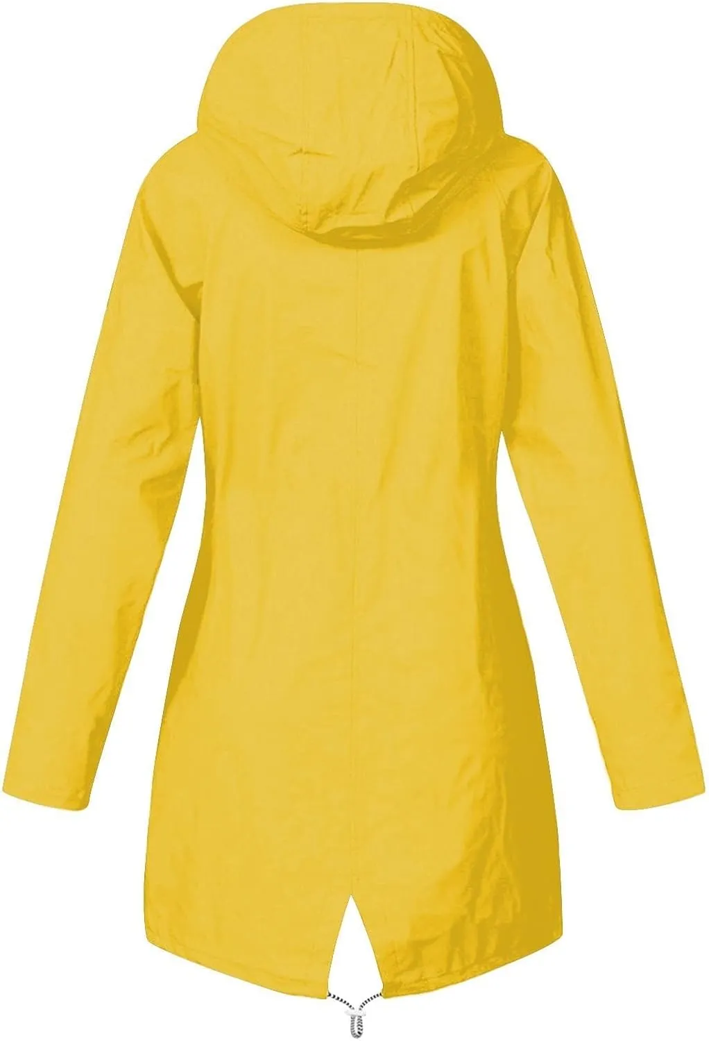 SGASY Rain Jacket Women 2024 Fall Lightweight Waterproof Raincoat Windbreaker Anorak Jacket Outdoor Hooded Trench Coats