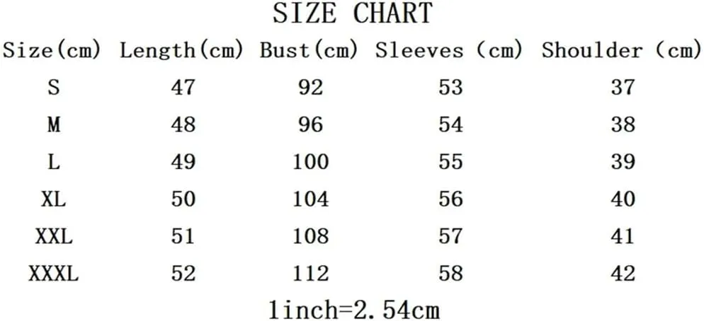 Vsadsau Women's Denim Jacket Loose Casual Buttons Solid Color Lapel Long Sleeve Jean Coats