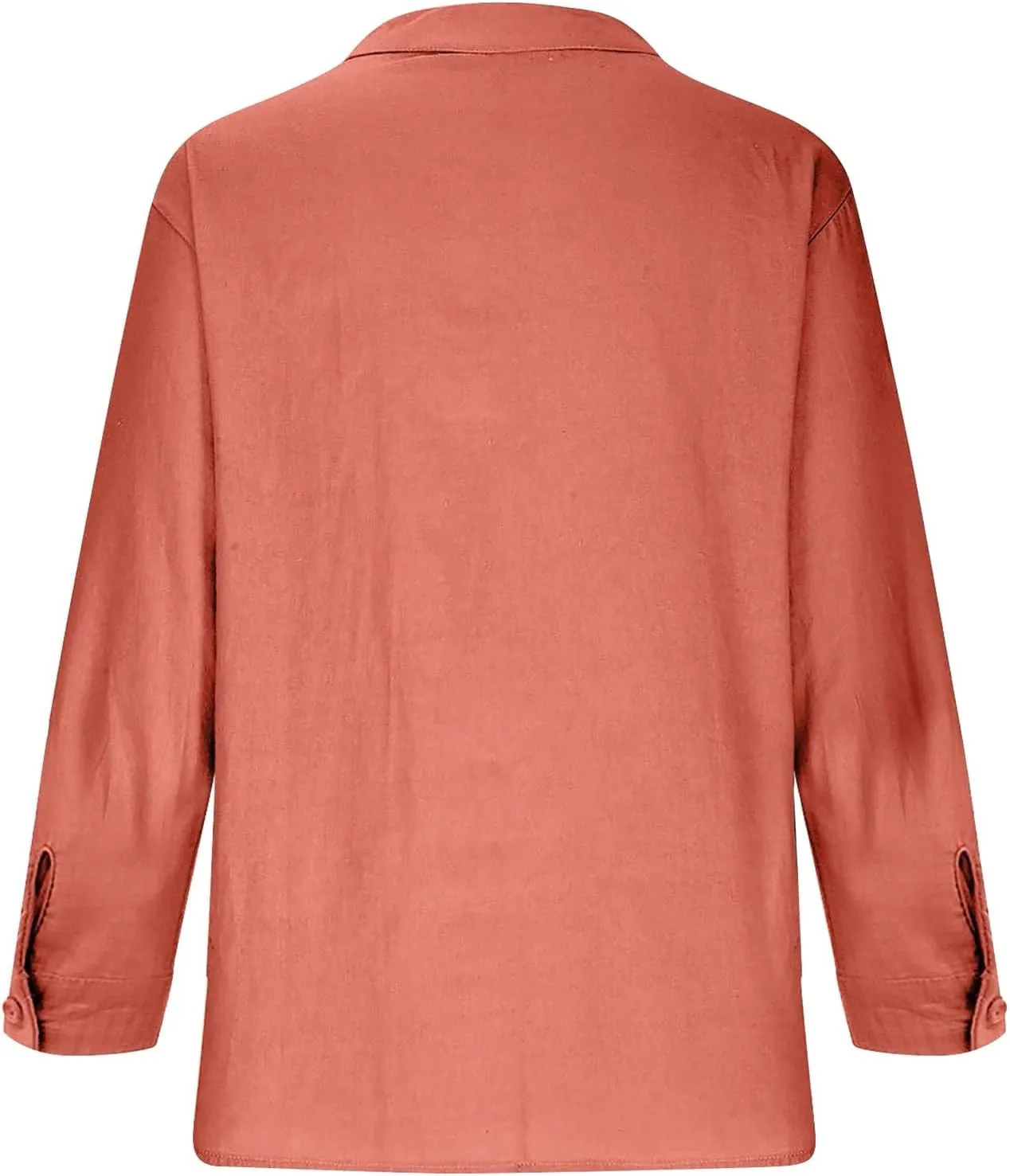 Women's Linen Button Down Shirts 2025 Short Sleeve V Neck Tshirts Light Weight Plain Blouses Casual Fit Tunic Tops