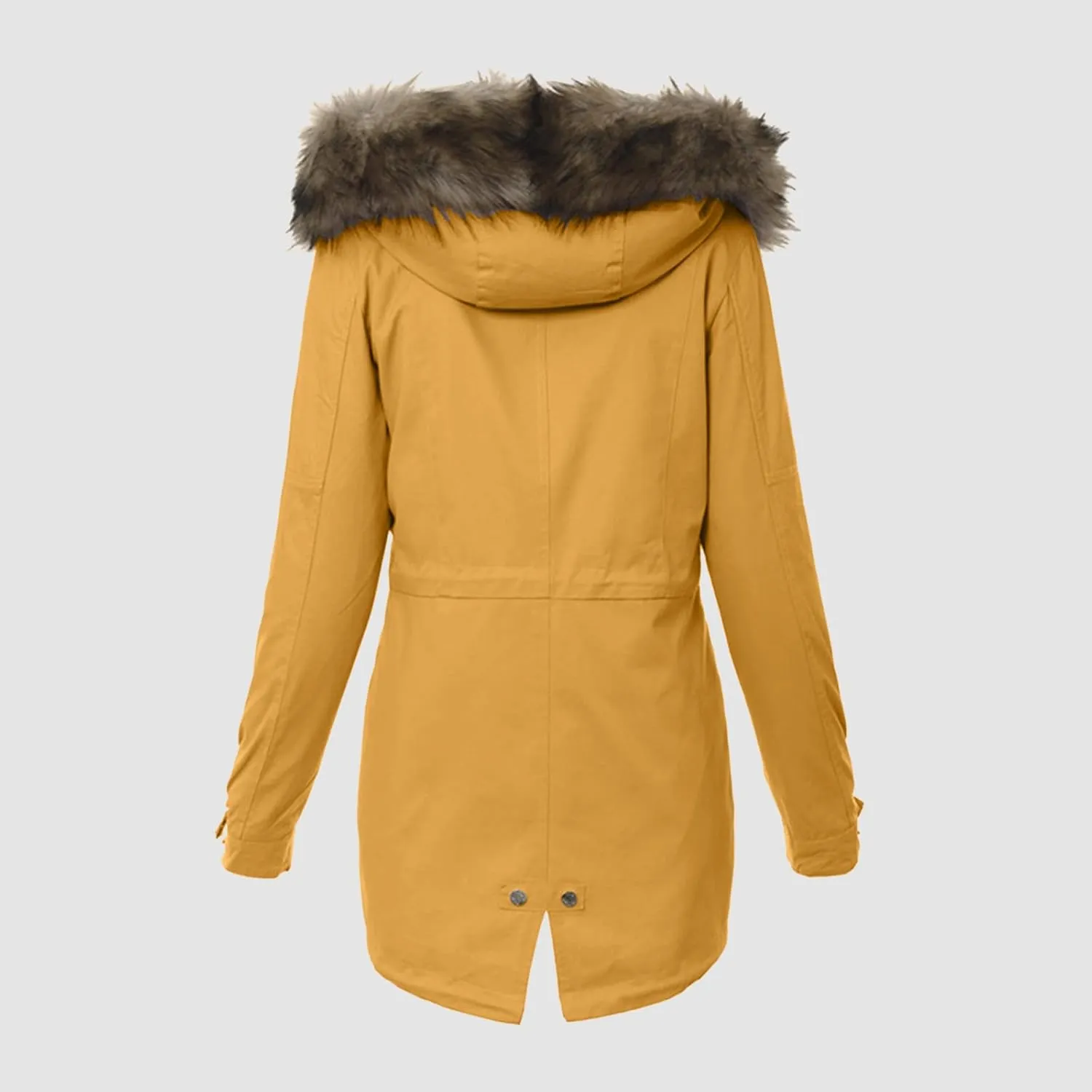 Womens Quilted Puffer Jacket Lightweight Hooded Long Sleeve Zip Up Fleece Coat Outdoor Overcoat 2024 Fashion Outwear