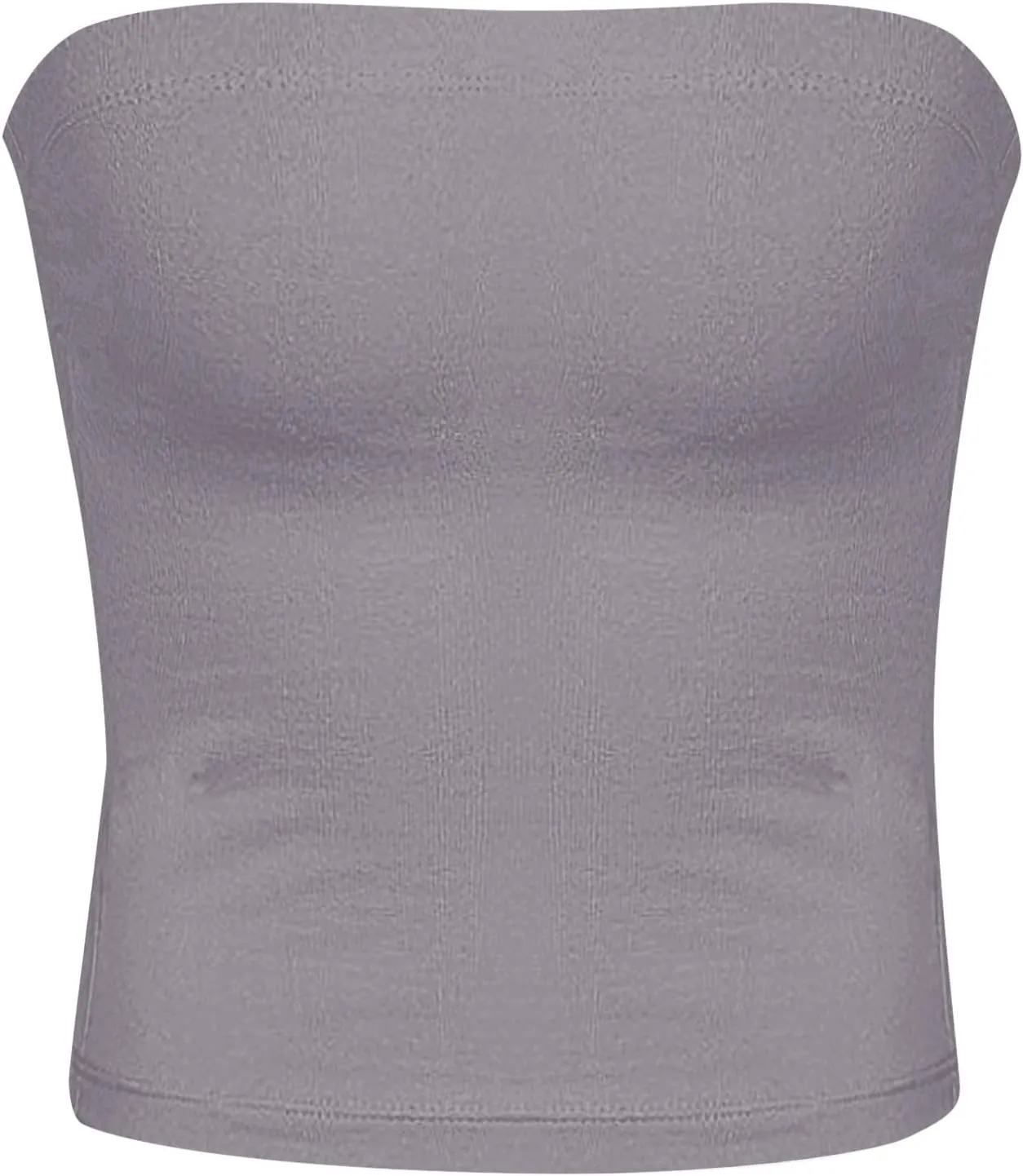Womens Strapless Tube Tops Sexy Backless Sleeveless Bandeau Shirts Going Out Crop Top Summer Outfits 2025
